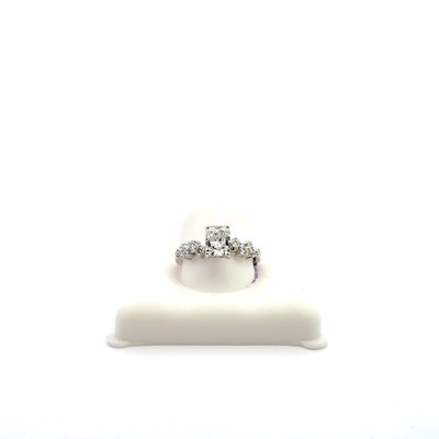 1.52ct Elongated Radiant 14K Diamond Ring-1 1.52ct Elongated Radiant 14K Diamond Ring-1
