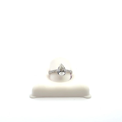 1.60ct Pear Shape 14K Diamond Ring-1 1.60ct Pear Shape 14K Diamond Ring-1