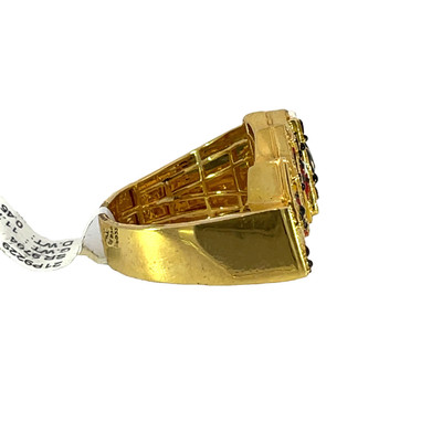Face Cards Diamond Ring 10k Gold with Round Diamonds - SR 9794-6 Face Cards Diamond Ring 10k Gold with Round Diamonds - SR 9794-6