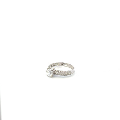 14k White Gold Round Diamond Ring 1.07CT - LR00425A-3 14k White Gold Round Diamond Ring 1.07CT - LR00425A-3