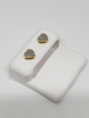 10K 0.10CT Diamond Stud Screw Back Earring DE-020 10K 0.10CT Diamond Stud Screw Back Earring DE-020