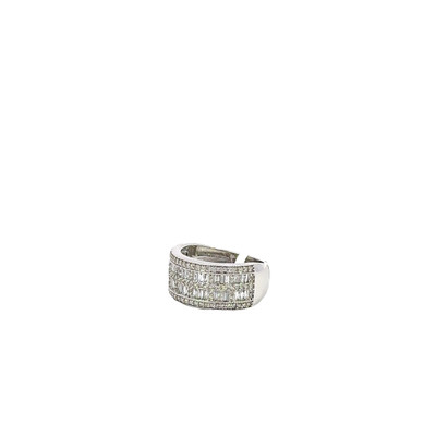 14K DIAMOND BAND RING WHITE GOLD 1.12CT - CRBR7440-3 14K DIAMOND BAND RING WHITE GOLD 1.12CT - CRBR7440-3