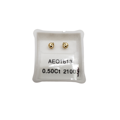 10K 0.50CT Diamond Stud Screw Back Earring DE-008-2 10K 0.50CT Diamond Stud Screw Back Earring DE-008-2
