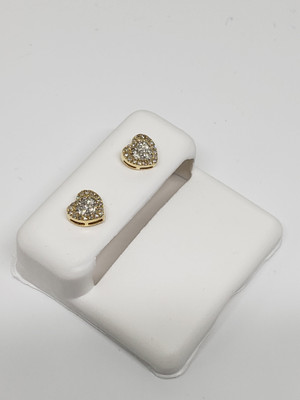 10K 0.25CT Diamond Stud Screw Back Earring DE-009 10K 0.25CT Diamond Stud Screw Back Earring DE-009