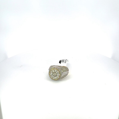 Men's Championship Style Diamond Ring 3.98ct 10K Gold - R3216-1 Men's Championship Style Diamond Ring 3.98ct 10K Gold - R3216-1