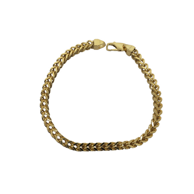 4.4MM 10k Yellow Gold Franco Bracelet FBG-006-2 4.4MM 10k Yellow Gold Franco Bracelet FBG-006-2