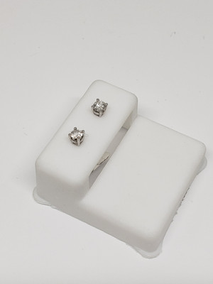 14K 0.30CT Diamond Stud Screw Back Earring DE-013 14K 0.30CT Diamond Stud Screw Back Earring DE-013