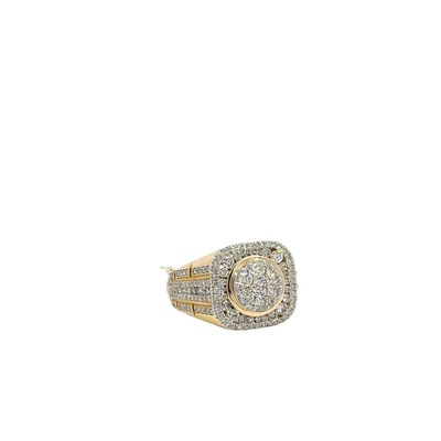14K DIAMOND GOLD RING 2.60CT - CMRR0484-Y-1 14K DIAMOND GOLD RING 2.60CT - CMRR0484-Y-1