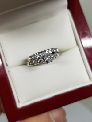 Diamond White Ring 0.50ct in 10k White Gold ZZZ-2019-5 Diamond White Ring 0.50ct in 10k White Gold ZZZ-2019-5