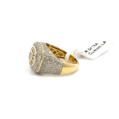 10K GOLD SQUARE DIAMOND RING 2.52CT - CMRR 0476A-2 10K GOLD SQUARE DIAMOND RING 2.52CT - CMRR 0476A-2