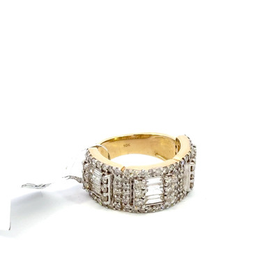 10K GOLD DIAMOND BAGUETTE MEN'S RING 2.30CT - MGR2075-1 10K GOLD DIAMOND BAGUETTE MEN'S RING 2.30CT - MGR2075-1