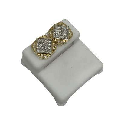 10k 1.00ct Diamond Stud Screw Back Earing GCLA028 10k 1.00ct Diamond Stud Screw Back Earing GCLA028