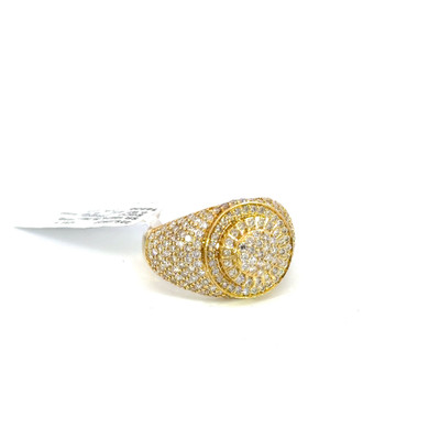 Men's Championship Style Diamond Ring 2.83ct 10K Gold - '14930-1 Men's Championship Style Diamond Ring 2.83ct 10K Gold - '14930-1