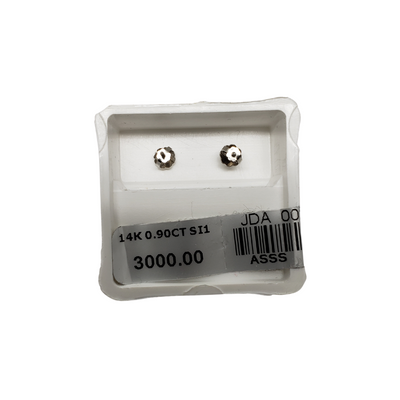 14K 0.90CT Diamond Stud Screw Back Earring DE-026-2 14K 0.90CT Diamond Stud Screw Back Earring DE-026-2