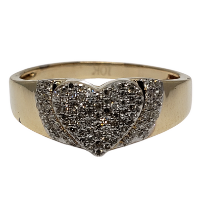 Diamond Ring in 10k Yellow Gold DYG-004 Diamond Ring in 10k Yellow Gold DYG-004