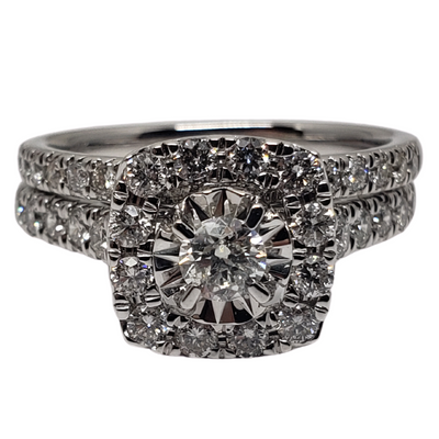 Diamond Ring 1.00ct in 14k White Gold SKR20634-100N Diamond Ring 1.00ct in 14k White Gold SKR20634-100N