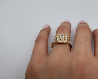bague Adriana 1.00ct de diamants en or 10k Nouveaux - SKR23889-100-6 bague Adriana 1.00ct de diamants en or 10k Nouveaux - SKR23889-100-6