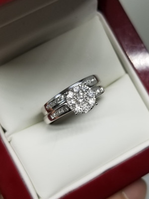Diamond Eternity Ring 0.75ct in 14k White Gold ZZZ-2025-4 Diamond Eternity Ring 0.75ct in 14k White Gold ZZZ-2025-4