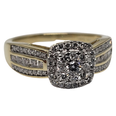 Diamond Ring 0.50ct in 10k Yellow Gold SKR23758-50 Diamond Ring 0.50ct in 10k Yellow Gold SKR23758-50