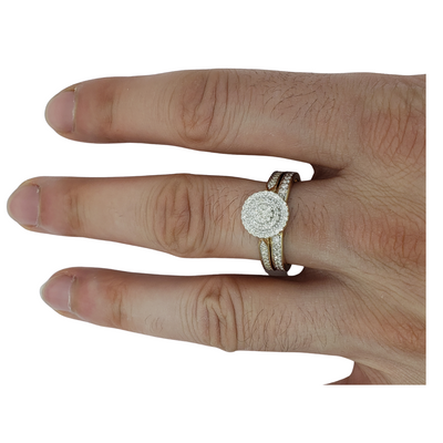 Diamond Ring 1.00ct in 14k Yellow Gold SMR-106-4 Diamond Ring 1.00ct in 14k Yellow Gold SMR-106-4
