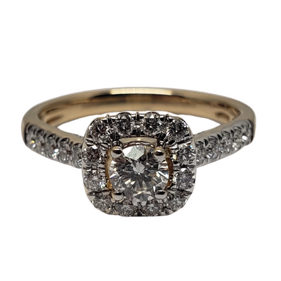Diamond Ring 0.75ct in 14k Yellow Gold SKR15450-100E Diamond Ring 0.75ct in 14k Yellow Gold SKR15450-100E