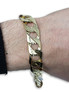 13mm Curb Chain Bracelet 10k Gold MMM-001