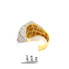 10K MEN'S DIAMOND RING WITH 2.45 CARAT NATURAL ROUND DIAMOND - wrn0886