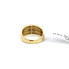 10K GOLD DIAMOND BAND ROUND 0.24CT - CMRR153SG