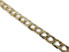 12mm DC3 Curb Zircon Bracelet 10k Gold GCT-003