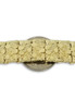18mm Nugget Scare Face Diamond Cut Bracelet 10k Gold GRM-10888