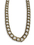 10.5MM 10k Yellow Diamond Cut Old School Gold Chain GC-MAB-009 - 20