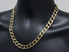 10.5MM 10k Yellow Diamond Cut Old School Gold Chain GC-MAB-009 - 20