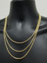 4.6MM 10K Miami Cuban Link Chain  Yellow Gold MIA-046