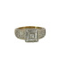 Men's Diamond Gold Ring with Baguette and Round Diamonds - GCLA Mens Ring 0009