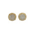 10k Gold 0.50CT Diamond Heart Earrings - GCLA Earrings Diamond Circle 037