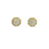 10k Gold 0.50CT Diamond Octagon Earrings - GCLA Earrings Diamond Octagon 007