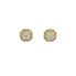 10k Gold 0.50CT Diamond Circle Earrings - GCLA Earrings Diamond Circle 066