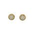 10k Gold 0.50CT Diamond Circle Earrings - GCLA Earrings Diamond Circle 047