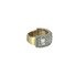 Men's Diamond Ring Yellow Gold w/ Baguette & Round Diamonds - GCLA Mens Rings 0036