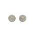 10k White Gold 0.75CT Diamond Circle Earrings - GCLA Earrings Diamond Circle 042