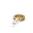 Men's Cuban Link Diamond Ring 1.27ct 10K Gold - 22SJ12392