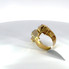 Men's Cross VS Diamond Ring 14k Yellow Gold w/ Baguette & Round Diamonds - GCLA Mens Ring 0023