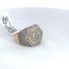 Men's Hexagon Diamond Ring - SR 10893
