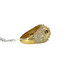 Men's Circle VS Diamond Ring Yellow Gold w/ Round Diamonds - SR 18676