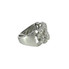 Men's Gold Chain Link Diamond Ring 14k White Gold 1CT - GCLA Mens Ring 0022