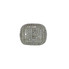 Men's Rounded Square Diamond Ring 10k Yellow Gold w/ Round Diamonds - GCLA Mens Rings 0039