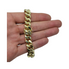 11mm Miami Cuban Link 10K Yellow Gold Bracelet for Men B-MC11