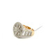 10K ROUND DIAMOND RING 4.35CT BAGUETTE - MGR2019