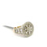 10K ROUND DIAMOND RING 4.35CT BAGUETTE - MGR2019