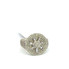 10K ROUND DIAMOND RING 4.35CT BAGUETTE - MGR2019